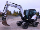 Аренда мини – экскаватор Bobcat колесный
