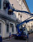 Коленчатые автовышки аренда с доставкой 