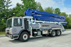 Аренда автобетононасоса с гидравлической стрелой (24 м). 