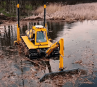 Услуги плавающего экскаватора с опытным машинистом