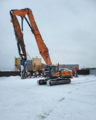 ​Аренда экскаватора разрушителя