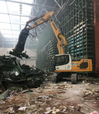 Аренда экскаватора разрушителя 28 метров
