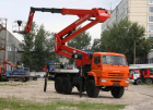 Аренда автовышки с люлькой КАМАЗ 32 метра
